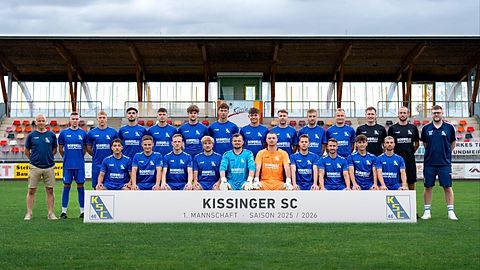 Mannschaftsfoto: Herren - 1. Mannschaft - Kissinger SC - Saison 25/26