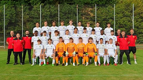 Mannschaftsfoto: A-Jugend (U19) - 1. FC Düren - Saison Frühjahr 26	