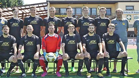 SV Kerpen 09 Illingen - 1. Mannschaft 2017/18 - Foto: Fußball-News Saarland