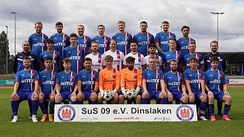 Mannschaftsfoto: Herren - 3. Mannschaft - SuS 09 Dinslaken - Saison 25/26