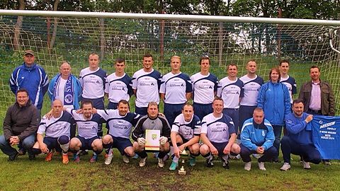 Harzklasse-Meister 2014: 
hintere Reihe - Frank Mittmann (Präsident), Jörg Lüdecke (Trainer), Marcus Eilert, André Brakebusch, Michael Walter, Daniel Brock, Manuel Michaelis, Marco Schmidt, Insa Linke (Betreuerin), Sebastian Roop, Jens Römmer (Sponsor);
vordere Reihe - Dirk Pötzl (Abteilungsleiter Fussball), Benjamin Gerloff, Kevin Lodahl, Marko Stibane, Benjamin Riethausen, Andreas Kasten, Udo Romankewitz, Kevin Rappe, Stefan Dörge  (Co-Trainer)