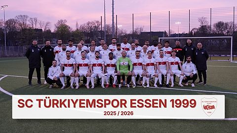 Mannschaftsfoto: Herren - 1. Mannschaft - Türkiyemspor Essen - Saison 25/26