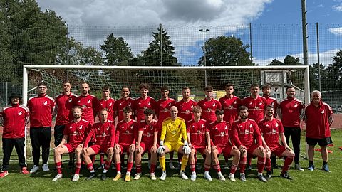 Mannschaftsfoto: Herren - 1. Mannschaft - SG Rot-Weiß Groß Glienicke - Saison 25/26