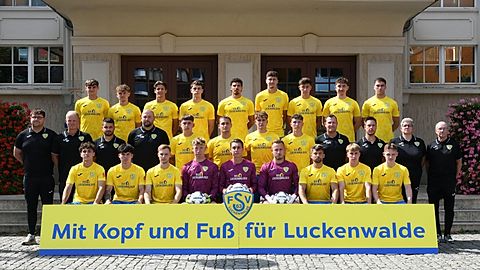 Mannschaftsfoto: Herren - 1. Mannschaft - FSV 63 Luckenwalde - Saison 25/26