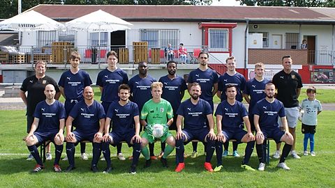 Mannschaftsbild der 2. Seniorenmannschaft des FSV Hohe Luft 1946 e.V.