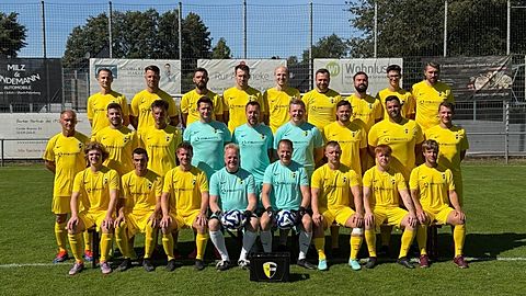 Mannschaftsfoto: Herren - 1. Mannschaft - 1. FC Krauthausen - Saison 25/26