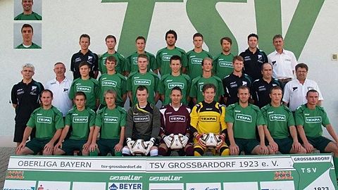 Mannschaftsfoto TSV Großbardorf, Bayernliga 2010/2011