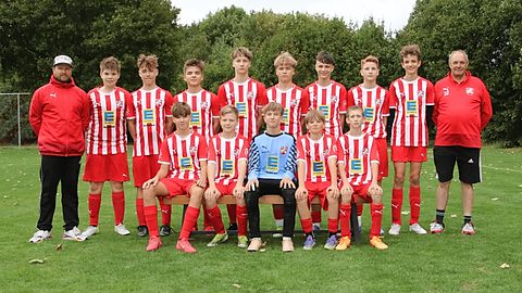 Mannschaftsfoto: C-Jugend (U15) - Osterweddinger SV - Saison 26/27