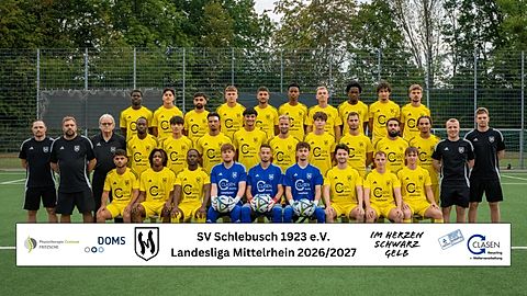 Mannschaftsfoto: Herren - 1. Mannschaft - SV Schlebusch - Saison 26/27