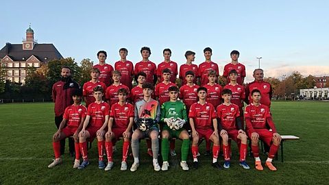 Mannschaftsfoto: B-Jugend (U17) - FC Schwabing 56 - Saison Frühjahr 26