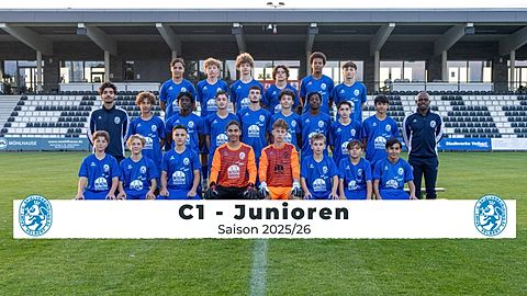 Mannschaftsfoto: C-Jugend (U15) - SSVg Velbert - Saison 25/26