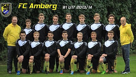 FC Amberg B1.
Es fehlen: Gian-Luca Schaller, Florian Heinrich, Dennis Jäger, Arthur Gittel.