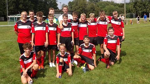 Mannschaftsfoto: C-Jugend (U15) - FC Stahl Rietschen-See - Saison 25/26