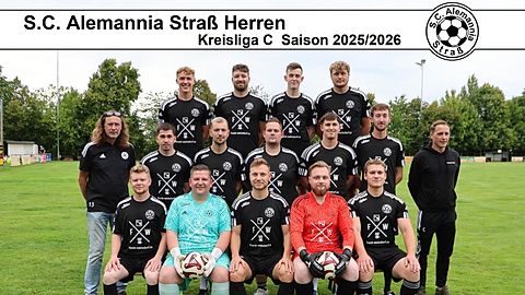 Mannschaftsfoto: Herren - 2. Mannschaft - SC Alemannia Straß - Saison 25/26