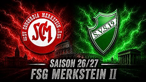 Mannschaftsfoto: Herren - 2. Mannschaft - SVS Merkstein - Saison 26/27