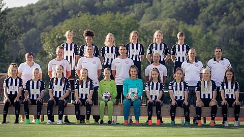 B-Juniorinnen 1.FC Donzdorf, Bundesliga Süd 2020/2021