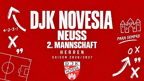 Mannschaftsfoto: Herren - 2. Mannschaft - DJK Novesia Neuss - Saison 26/27