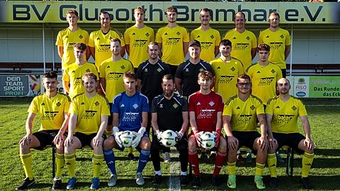 Mannschaftsfoto: Herren - 1. Mannschaft - BV Clusorth-Bramhar - Saison 26/27
