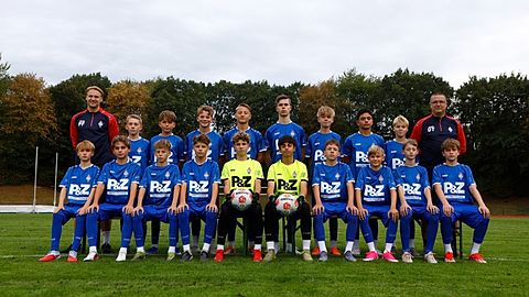 Mannschaftsfoto: C-Jugend (U15) - ASV Einigkeit Süchteln - Saison 26/27