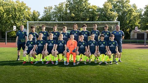 Mannschaftsfoto: B-Jugend (U17) - FC Empor Weimar 06 - Saison 25/26