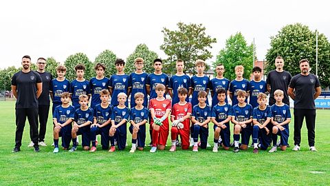 Mannschaftsfoto: C-Jugend (U15) - SV 09 Arnstadt - Saison 26/27