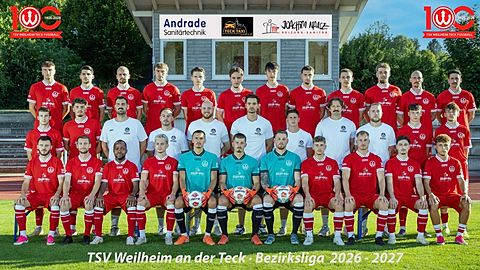 Mannschaftsfoto: Herren - 1. Mannschaft - TSV Weilheim/Teck - Saison 26/27