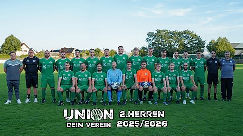 Mannschaftsfoto: Herren - 2. Mannschaft - SG Union Sandersdorf - Saison 25/26