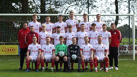 Mannschaftsfoto: Herren - 1. Mannschaft - VfL Rütenbrock 1930 - Saison 25/26
