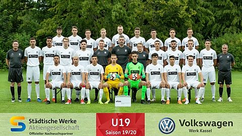 U19 des KSV Hessen Kassel Hessenliga-Saison 2019/2020