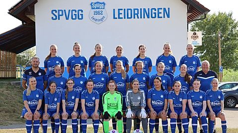 Mannschaftsfoto: Frauen - 1. Mannschaft - SpVgg Leidringen - Saison 26/27