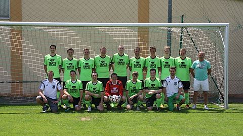 Obere Reihe von links: Patrick Endres, Georg Frim, Holger Mark, Andreas Götz, Christian Heerdegen, Matthias Meißner, Max Meermann, Johannes Wirt, Armin Feuerstein, Trainer 1 Mannschaft Josef Molnar
Untere Reihe von links: Andreas Schneider, Max Freller, Rafael Glombik, Trainer 2 Mannschaft Artur Dobler, Tobias Gruber, Christian Bierlein, Patrick Fante