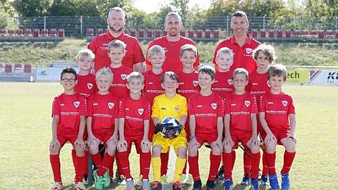 Die E-Junioren Jahrgang 2009 des SV Allmersbach; Saison 2018/19.