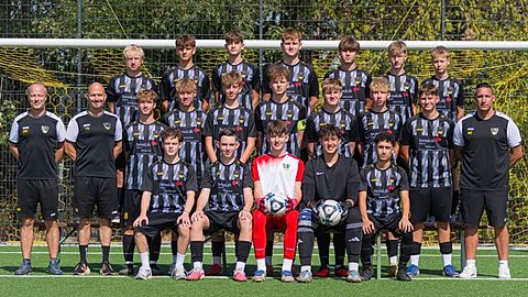 Mannschaftsfoto: B-Jugend (U17) - FC Inden/Altdorf - Saison Herbst 26