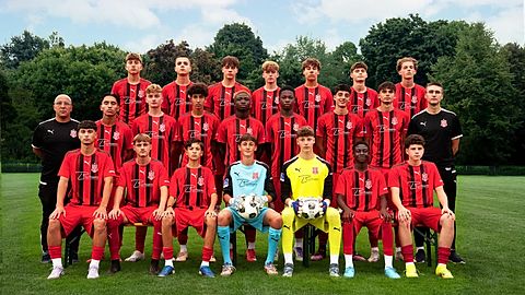 Mannschaftsfoto: B-Jugend (U17) II - Freiburger FC - Saison 25/26