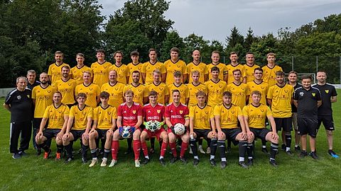 Mannschaftsfoto: Herren-Reserve - FC Oberpöring - Saison 25/26