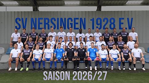 Mannschaftsfoto: Herren-Reserve - SV Nersingen - Saison 26/27