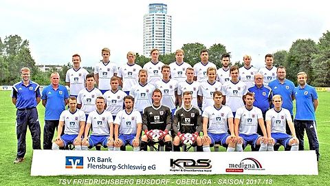 TSV Friedrichsberg Busdorf / TEAM-FOTO W. Winkler / OBERLIGA- SAISON 2017/18