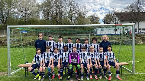 Mannschaftsfoto: D-Jugend (U13) - SpVgg Ziegetsdorf - Saison Frühjahr 26	
