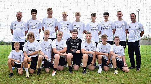 Mannschaftsfoto: B-Jugend (U17) - SV Germania Hergisdorf - Saison 25/26