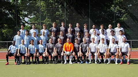 Mannschaftsfoto: Herren - 1. Mannschaft - DJK Schwarz-Weiss Wiesbaden - Saison 25/26
