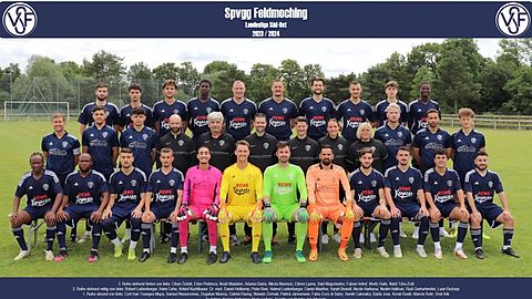 Kader 1. Mannschaft Landesliga Süd-Ost 2023/2024