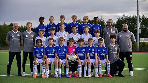 Mannschaftsfoto: D-Jugend (U13) - SC Halle - Saison 25/26