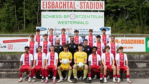 Mannschaftsfoto: A-Jugend (U19) - Spfr Eisbachtal - Saison 25/26