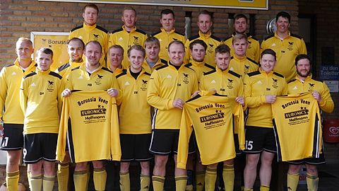 Mannschaftsfoto II. Mannschaft Borussia Veen (Saison 2018/2019)