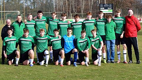 Mannschaftsfoto: A-Jugend (U19) II - VfB 1921 Krieschow - Saison 25/26