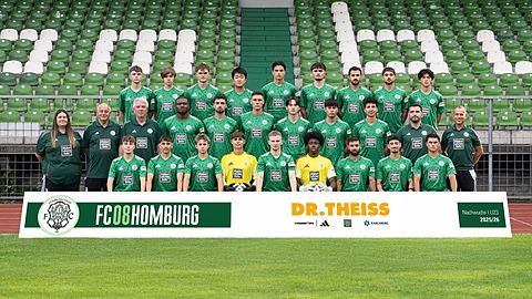 Mannschaftsfoto: Herren - 2. Mannschaft - FC 08 Homburg - Saison 25/26