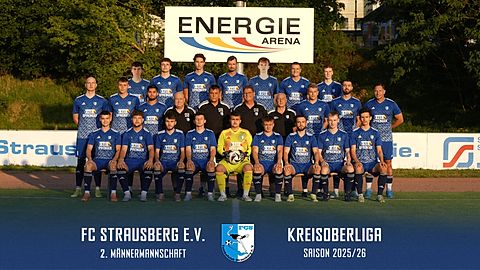 Mannschaftsfoto: Herren - 2. Mannschaft - FC Strausberg - Saison 25/26