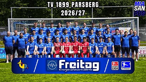 Mannschaftsfoto: Herren - 2. Mannschaft - TV Parsberg - Saison 26/27