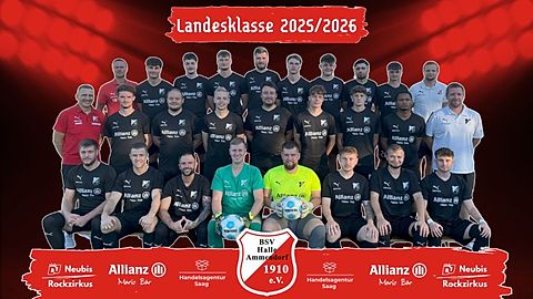 Mannschaftsfoto: Herren - 2. Mannschaft - BSV Halle-Ammendorf - Saison 25/26