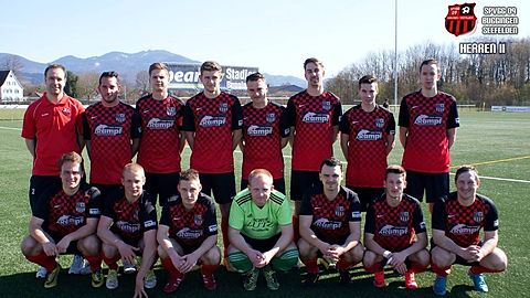 Spvgg 09 Buggingen / Seefelden, Herren II, Saison 2016/2017

hintere Reihe (v. l.): M. Rupp (Trainer), M. Bruno, A. Lemke ©, Y. Stephan, M. Meyer, N. Völkel, R. Maier, P. Gyß

vordere Reihe (v. l.): J. Bizer, N. Scheulin, S. Kern, D. Otto, M. Merle, G. Eckerlin, A. Wieting

Es fehlen: I. Camara, L. Kalchschmidt, S. Keller, M. Morlock, T. Rückert, M. Schneider, C. Zimmermann, B. Heger (Betreuerin), B. Tobler (Torwarttrainer)

Foto: Christian Zimmermann | © Spvgg 09 Buggingen / Seefelden e. V.